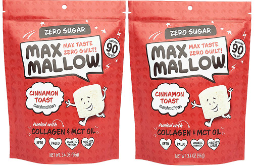 Max Mallow Zero Sugar Cinnamon Toast 2 Pack