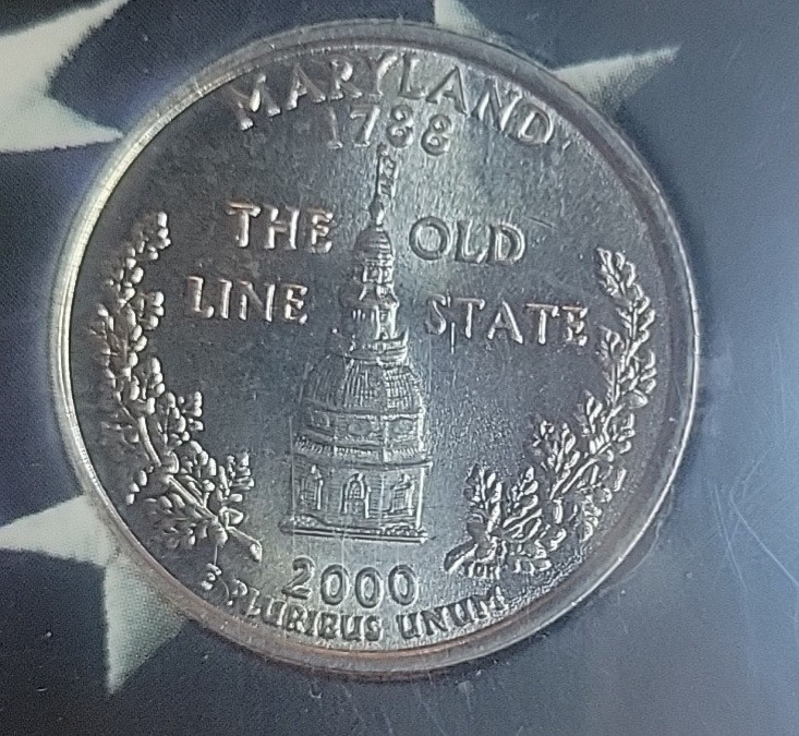 2000 US, P State Series 5 Quarters LT#121