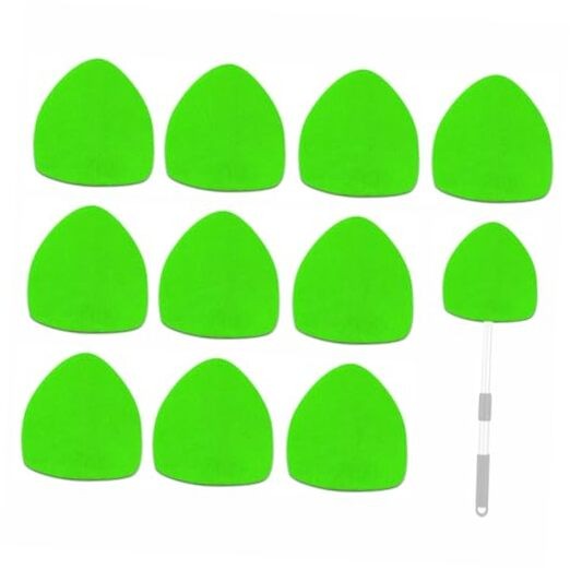 Car Windshield Cleaner Tool Bonnets,Microfiber Cleaning Cloth for Green