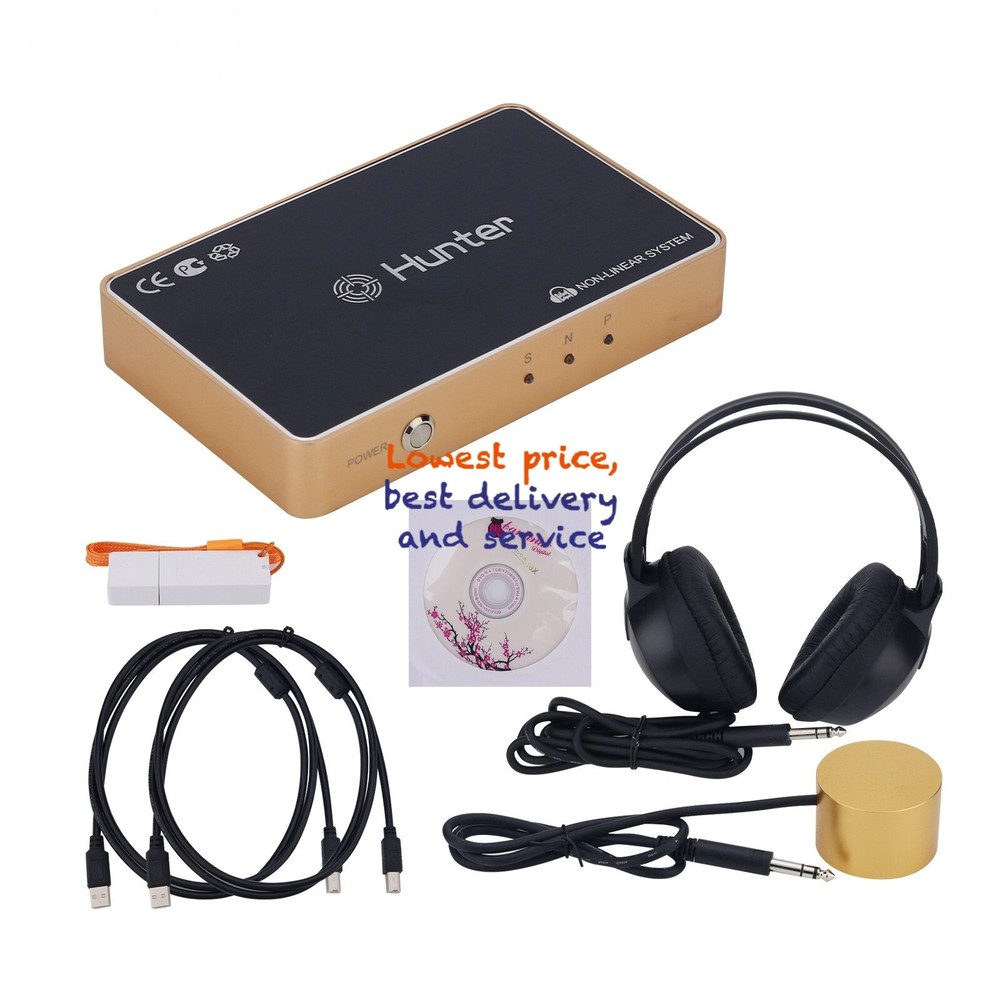18D Non-linear Analysis Metapathia GR Hunter 4025 Quantum Health Analyzer Kit