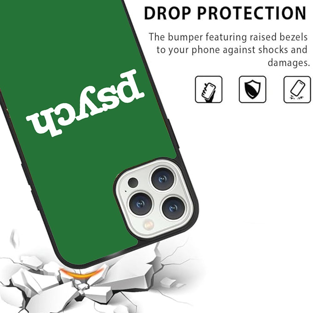 Psych Logo Premium Soft Rubber iPhone Case