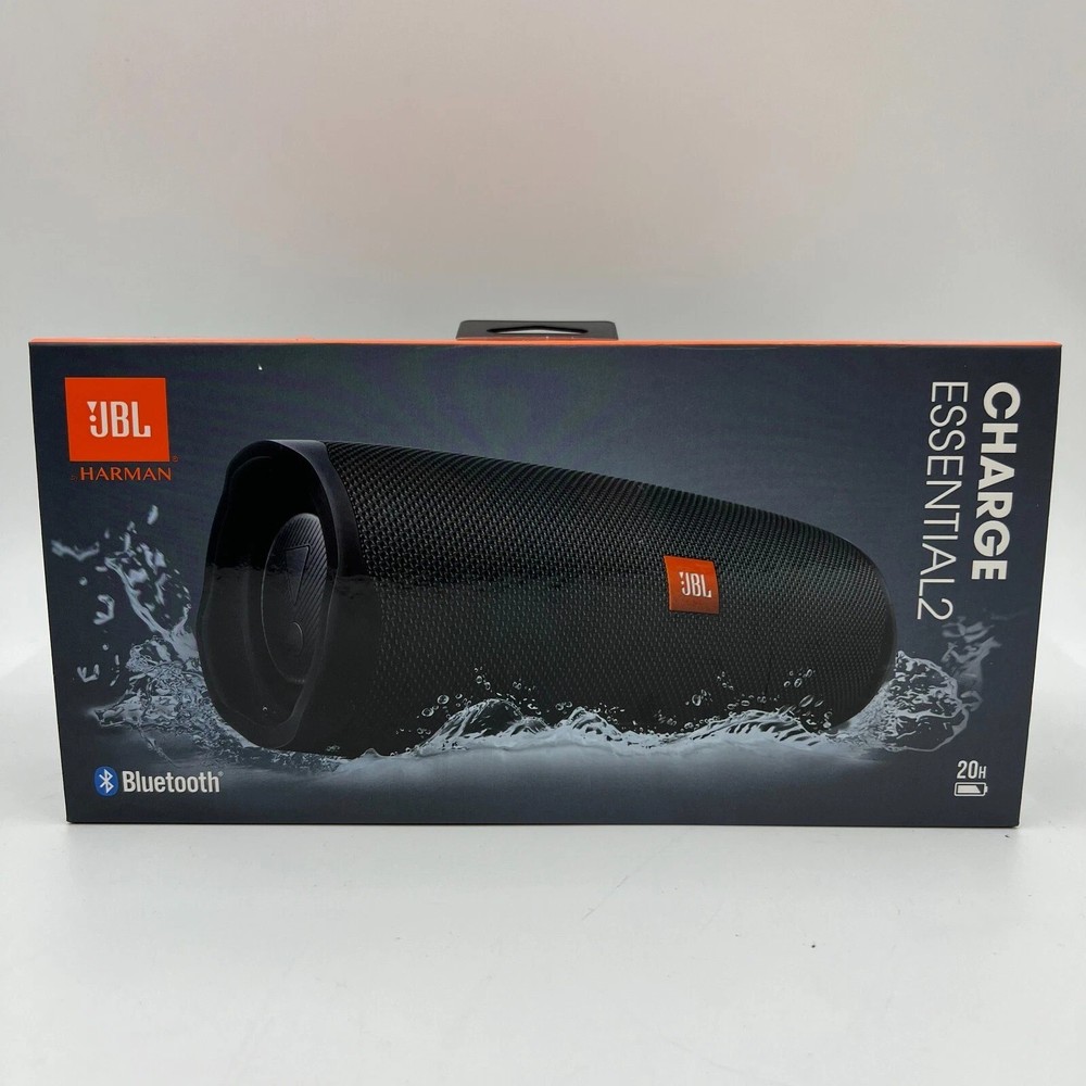 JBL Charge Essential 2 Portable Speaker, Black
