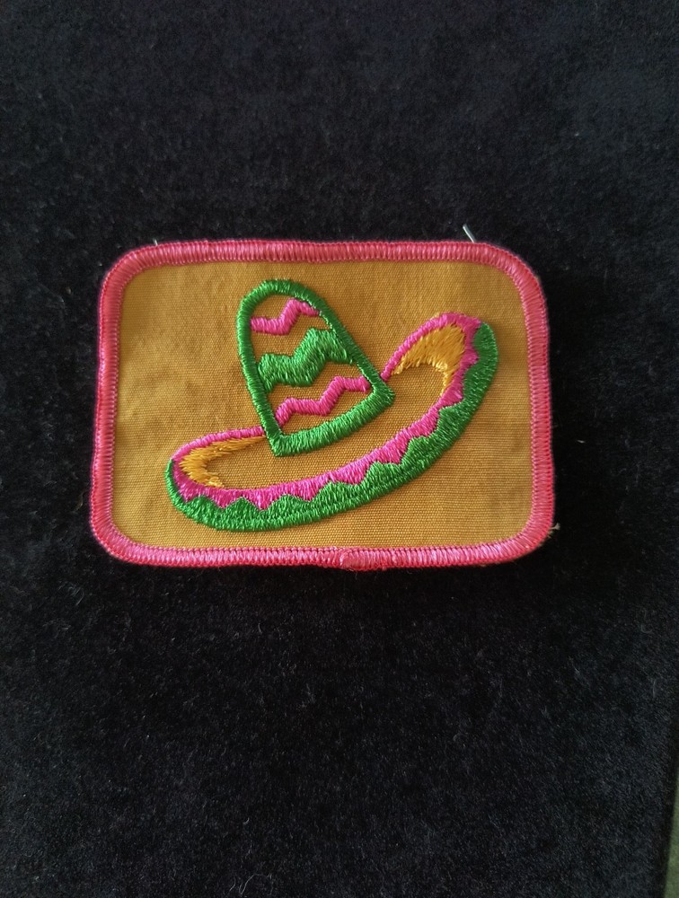 Mexico Mexican Sombrero Souvenir Patch