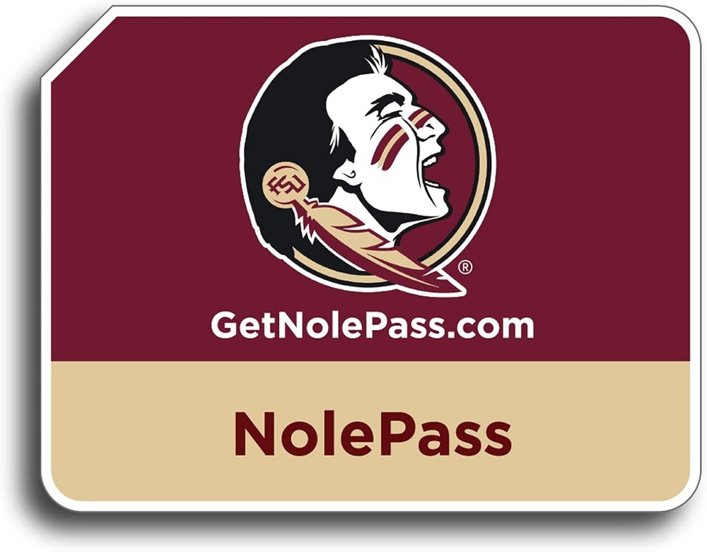 NolePass Toll Sticker; Prepaid toll Program, Works on All toll Roads in FL, GA,