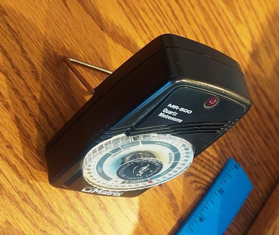 Matrix Quartz Metronome MR-500 tested works M