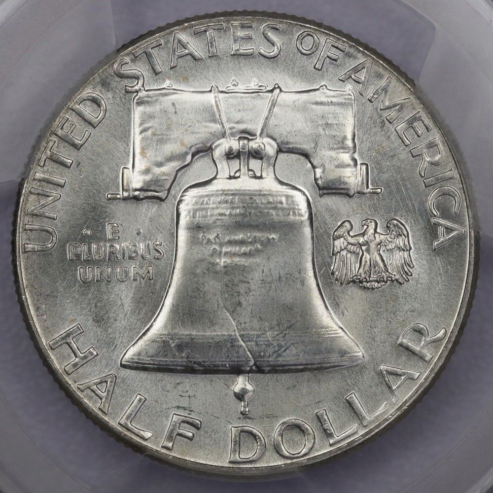 1959 50c Franklin Half Dollar - PCGS MS 65