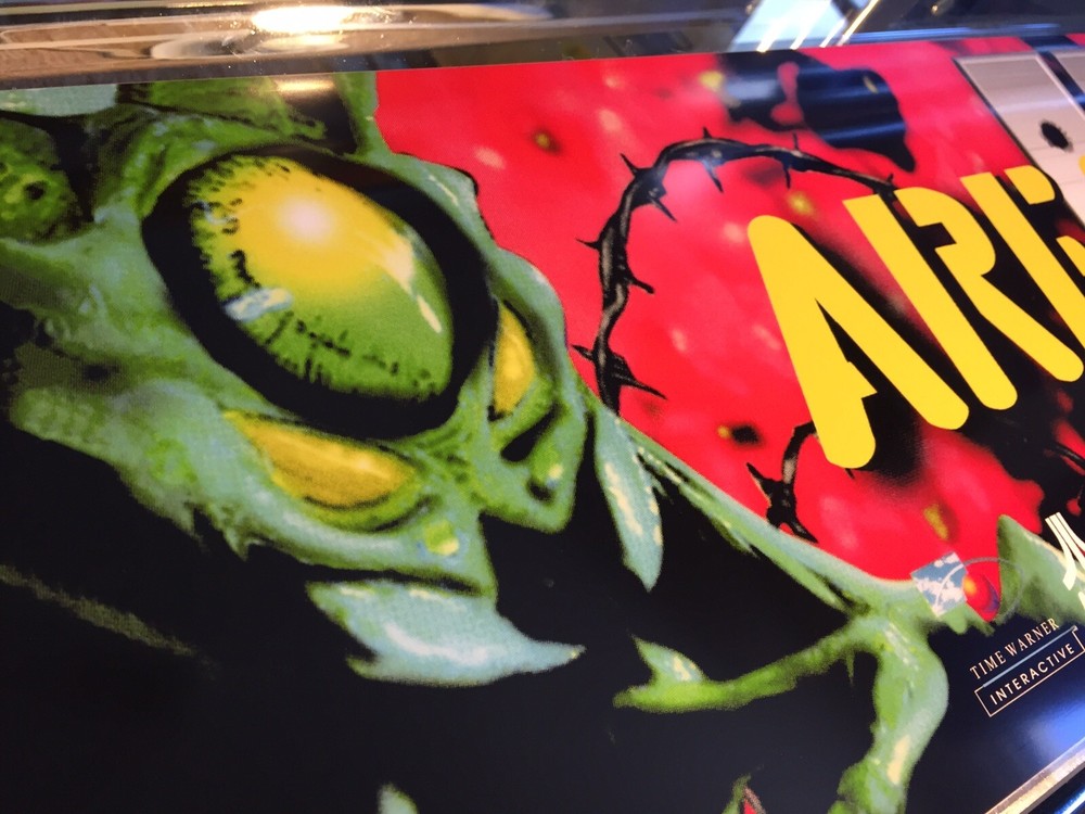 Area 51 Arcade Marquee 28"x7.5"