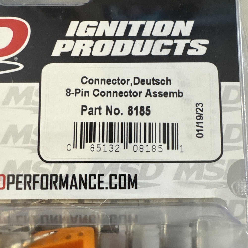MSD Ignition 8185 8-Pin Connector Assembly