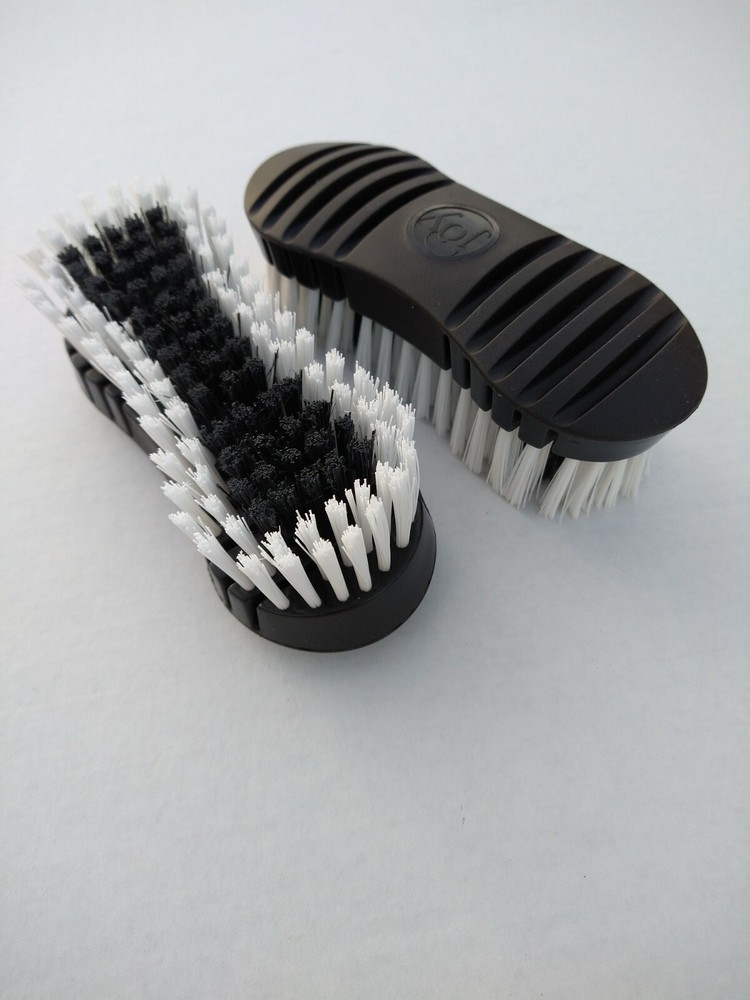 Joy Mangano Miracle Clean Heavy Duty Scrub Brush Black (2-Pack)