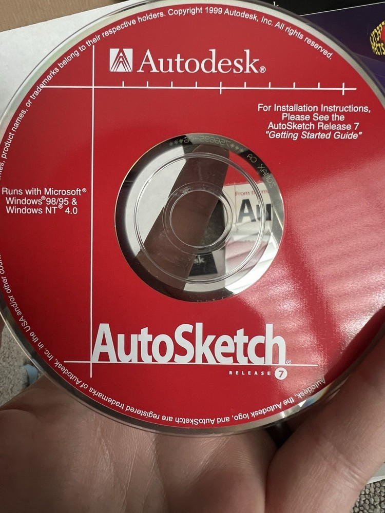 Autosketch Release 7 READ DESCRIPTION