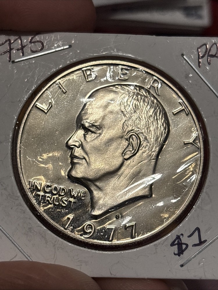 1977-S Eisenhower Proof Dollar Coins