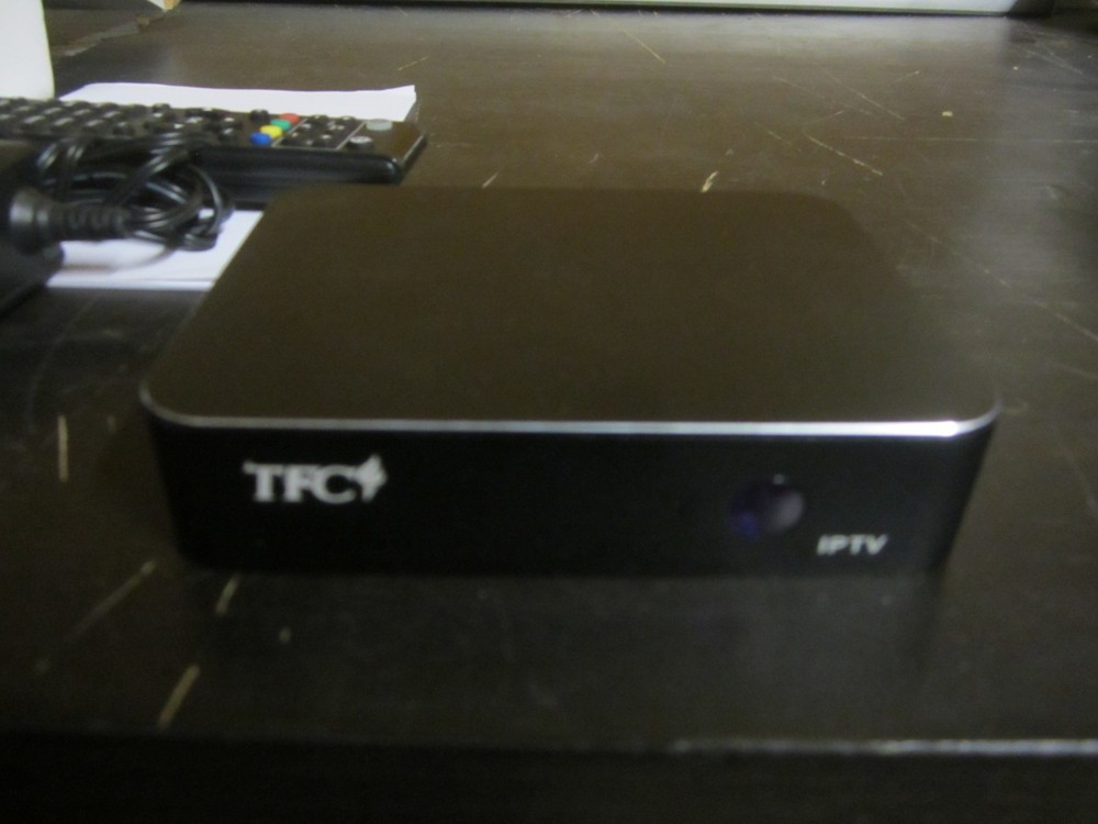 TFC Digital IPTV Set Top Box IPTV Set Open Box