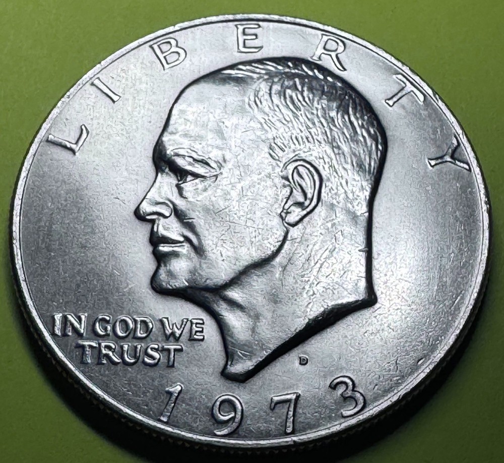 1973 d eisenhower dollar Clad Uncirculated