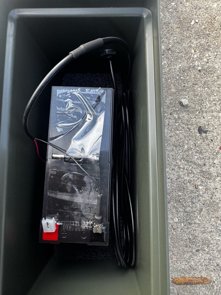 Deer Trail Camera External Solar Battery Power Panel Box