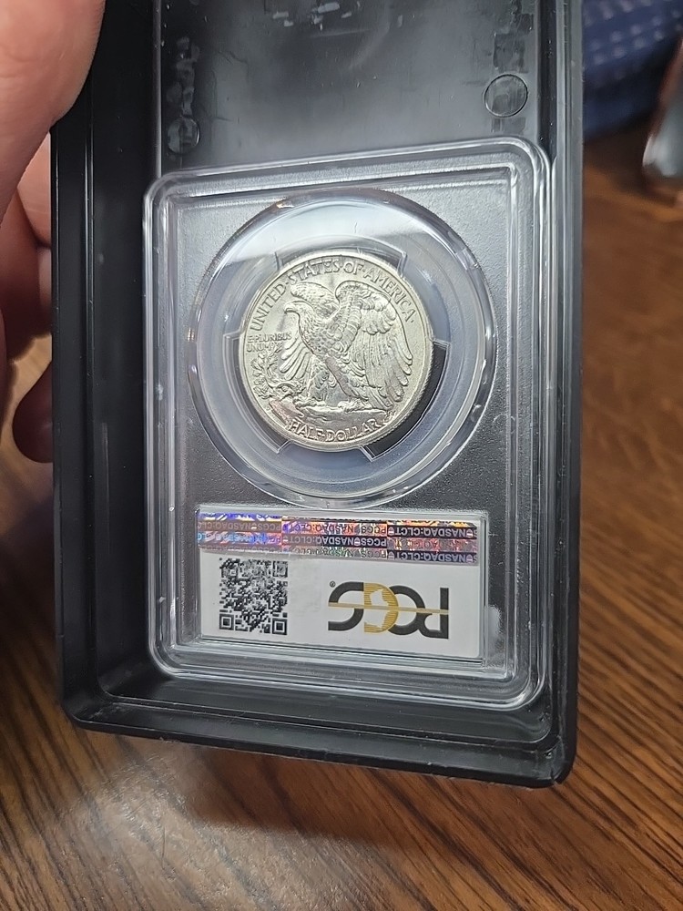 1942 D Walking Liberty Half Dollar PCGS MS-66