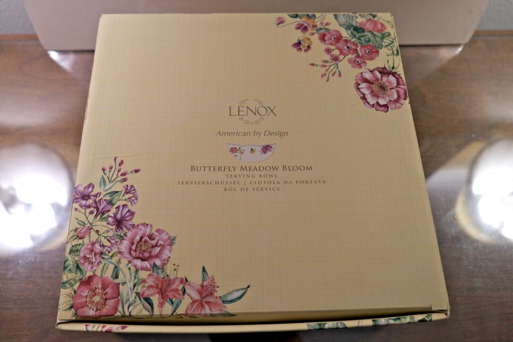 Lenox Butterfly Meadow Bloom Serving Bowl
