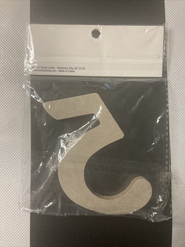 Chipdecor Chip Number 5 - 3.5” (8.89cm)