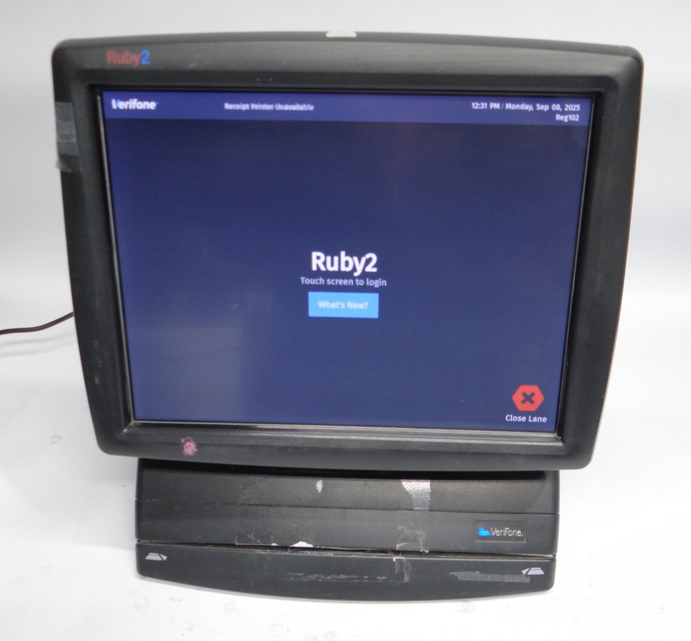 Verifone RUBY 2 CI Terminal Touchscreen - Ruby2 14-104 M169-000-01-NAA