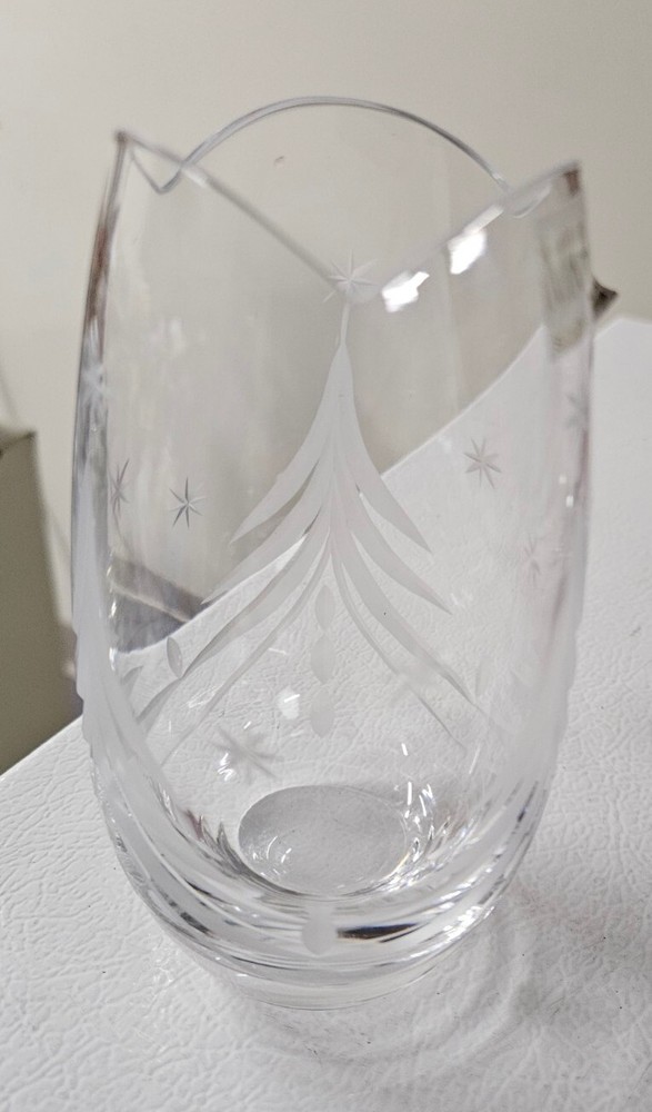 Mikasa Christmas Tree Bud Vase