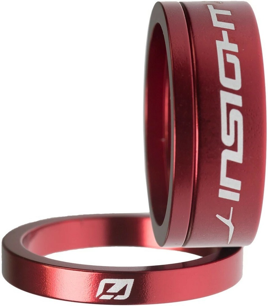 INSIGHT BMX HEADSET SPACERS 1" RED