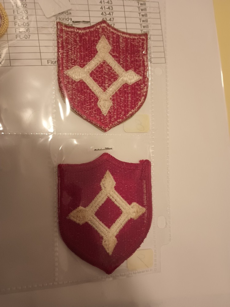 Florida Guard Patch Lot