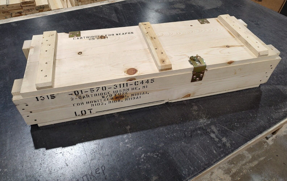 105mm howitzer box