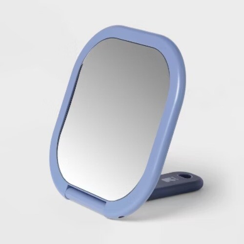 Large 2-Sided Handheld Makeup Mirror 1x and 5x Magnification - up&up™