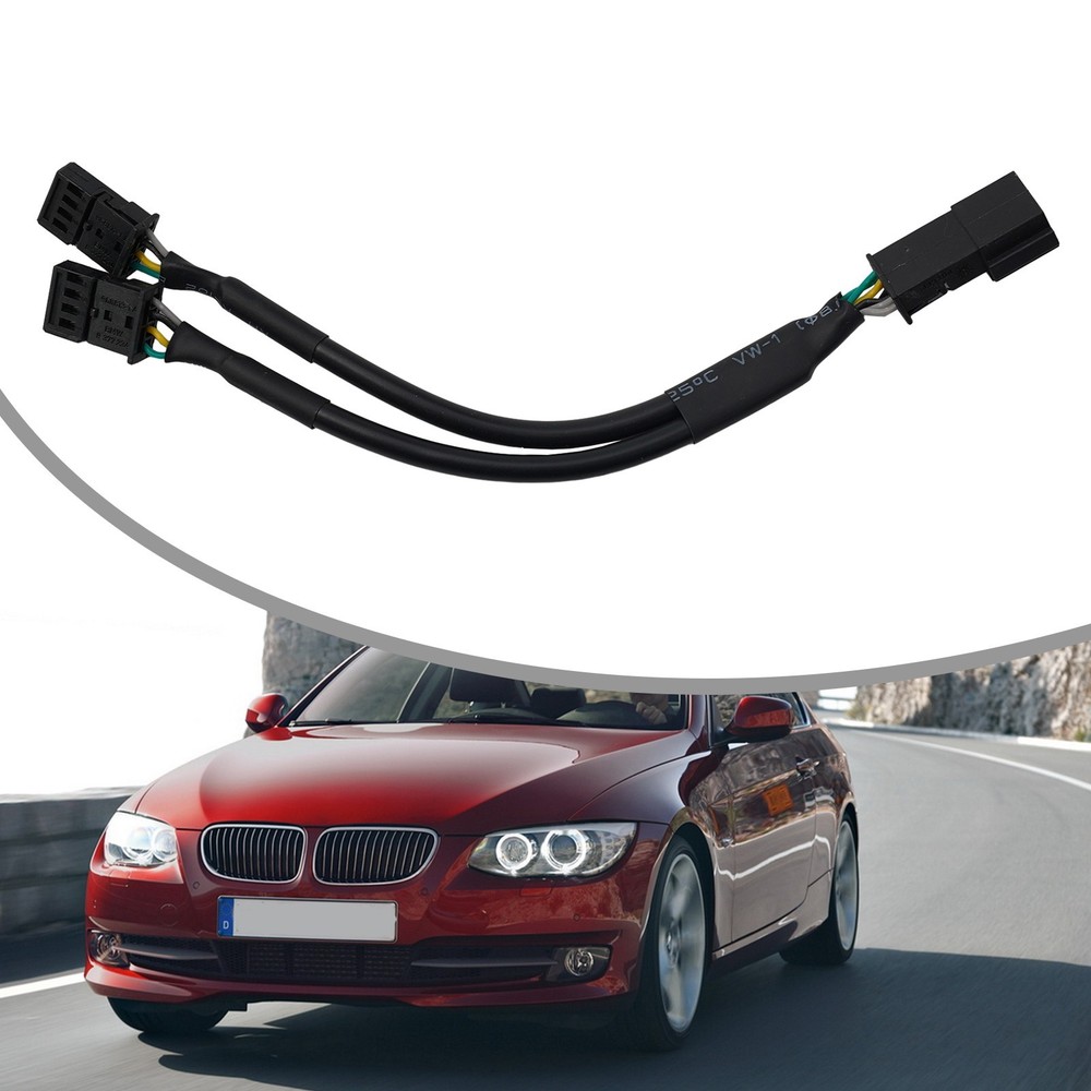 Car Electronics Accessoreis ECU Y Splitter Black Cable Wire Controller NBT Touch