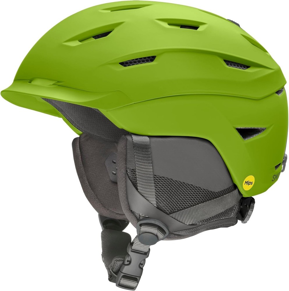 Smith Optics Level MIPS Men's Snow Helmet - Matte Algae, Small