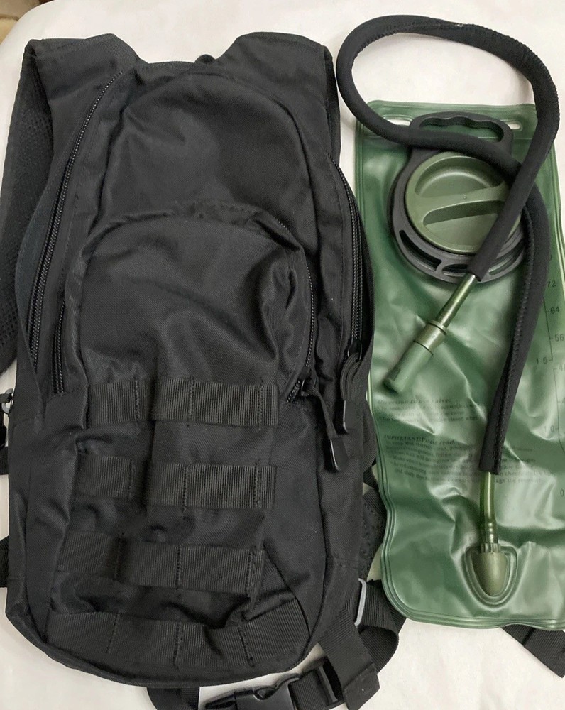 FOX TACTICAL Compact Modular Hydration Padded Backpack Tactical Black