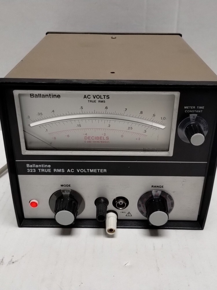 BALLANTINE 323 TRUE RMS ANALOG AC VOLTMETER