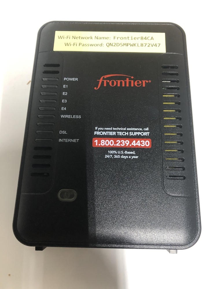 Frontier NETGEAR Broadband ADSL2+ Modem Model D2200D