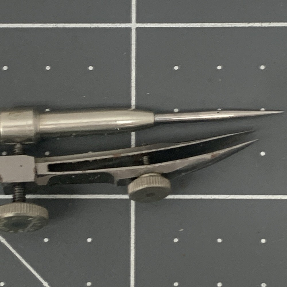 Vintage Bruning # 1748 Drop Spring Bow Pen Germany Drafting Engineer Tool RARE!