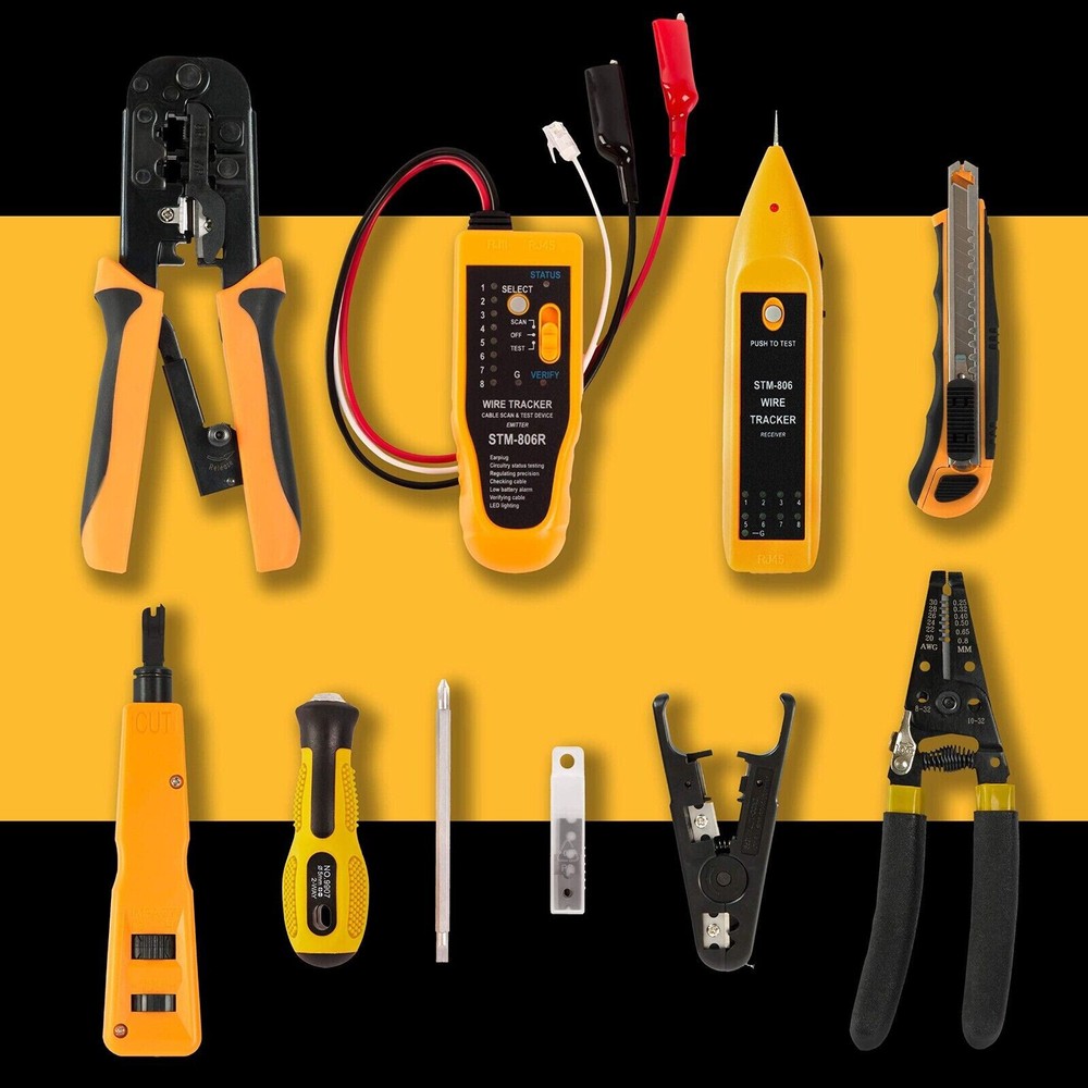 InstallerParts Professional Network Tool - Kit 15 In 1