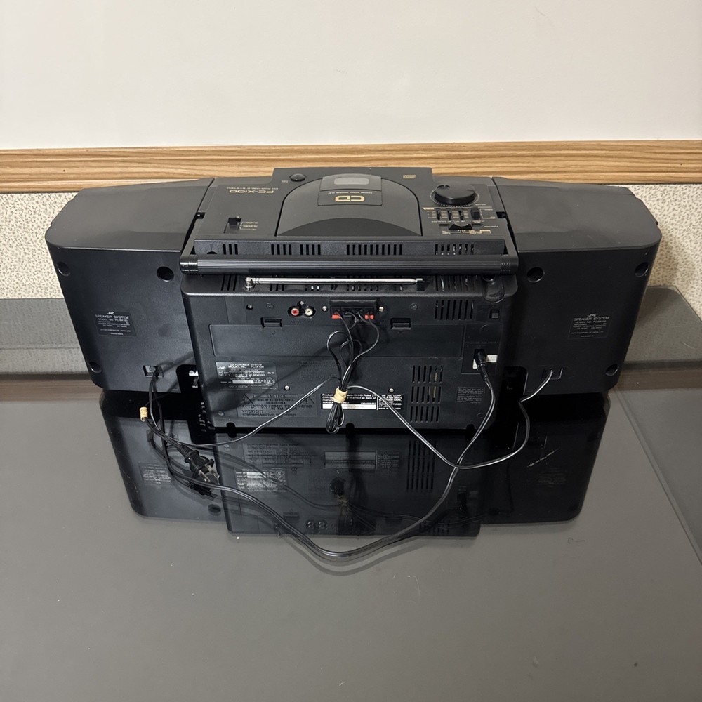 JVC PC-X100 CD PORTABLE SYSTEM