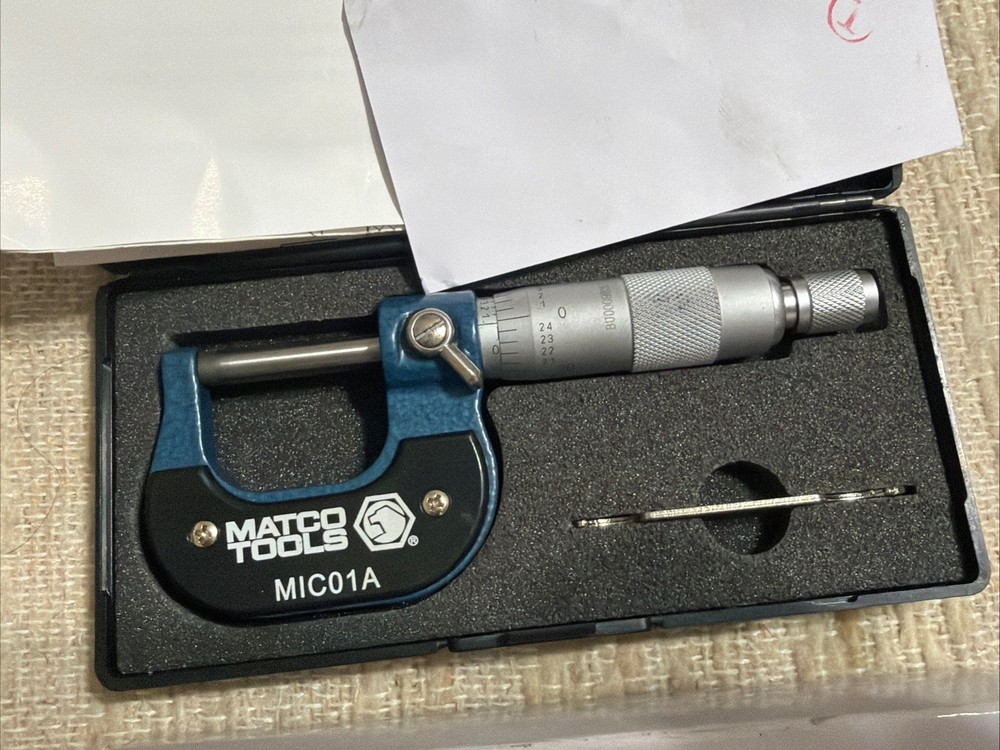 Matco Tools Outside Micrometer (MIC01A)... FREE S&H!