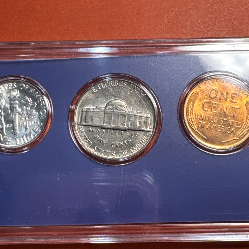 1958 D Denver Mint Coin Set 90% Silver