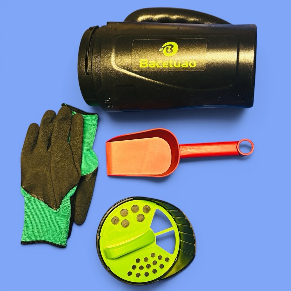 Adjustable Hand Spreader for Seed, Fertilizer