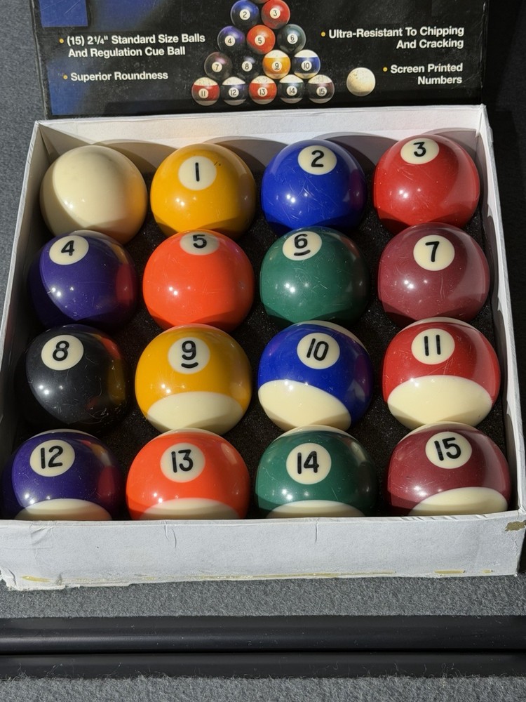 Mizerak Deluxe Billiard Balls