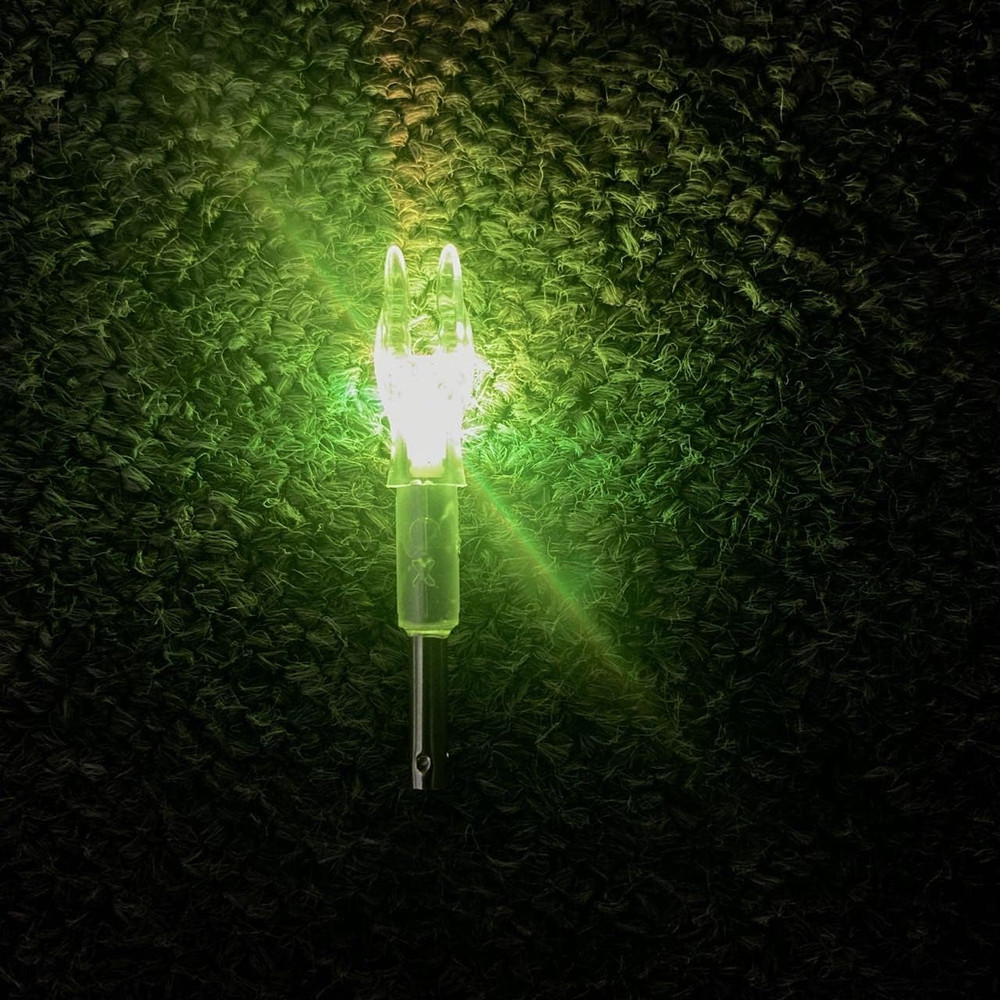 Universal LED Arrow Nocks with Bowstring Screwdriver - 6 Pack