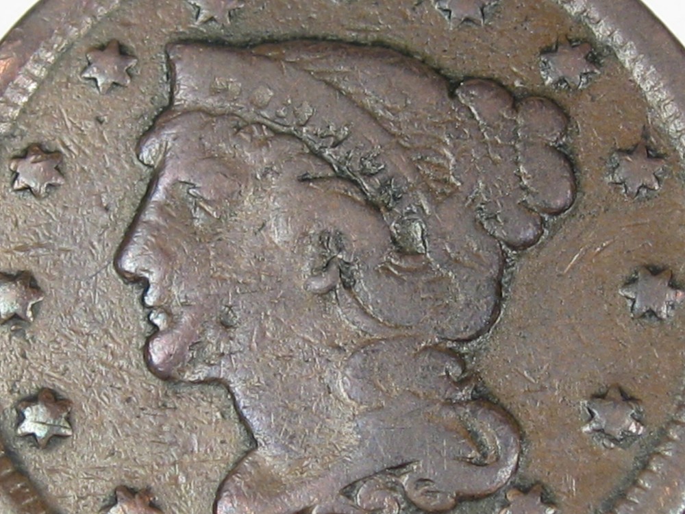 1849 Large Cent. #37