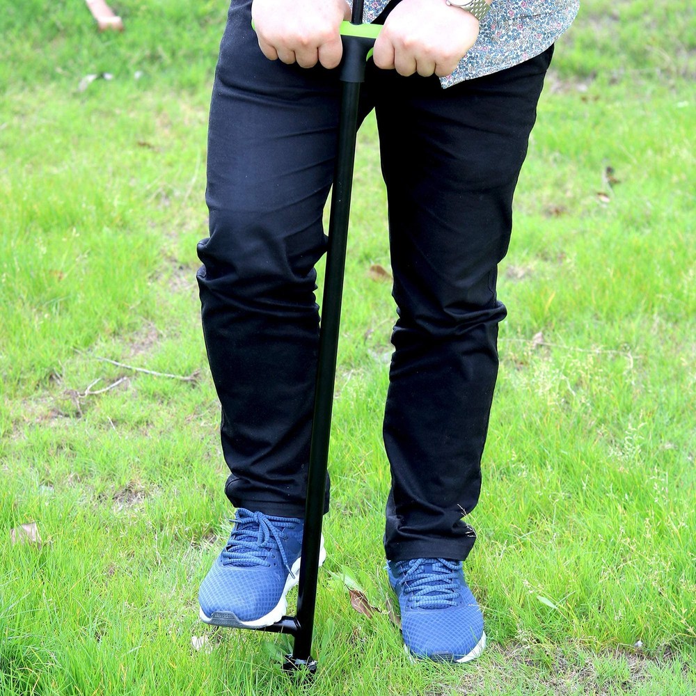 Weed Puller, 40" Stand Up Weeder Hand Tool, Long Handle Garden Weeding Tool w...