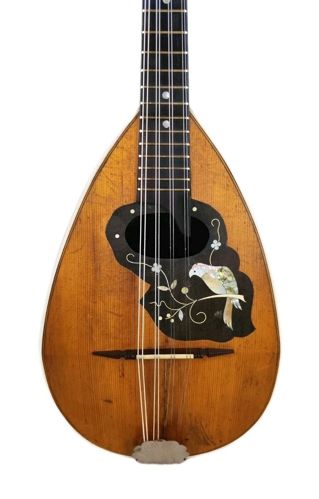 Mandolin 4/4 Felice Cavallacci E Son 1900 Naples 曼陀林 만돌린マンドリン
