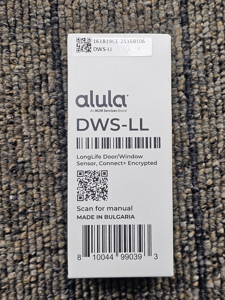Alula DWS-LL: Long Life Door/Window Sensor, Connect+ Encrypted