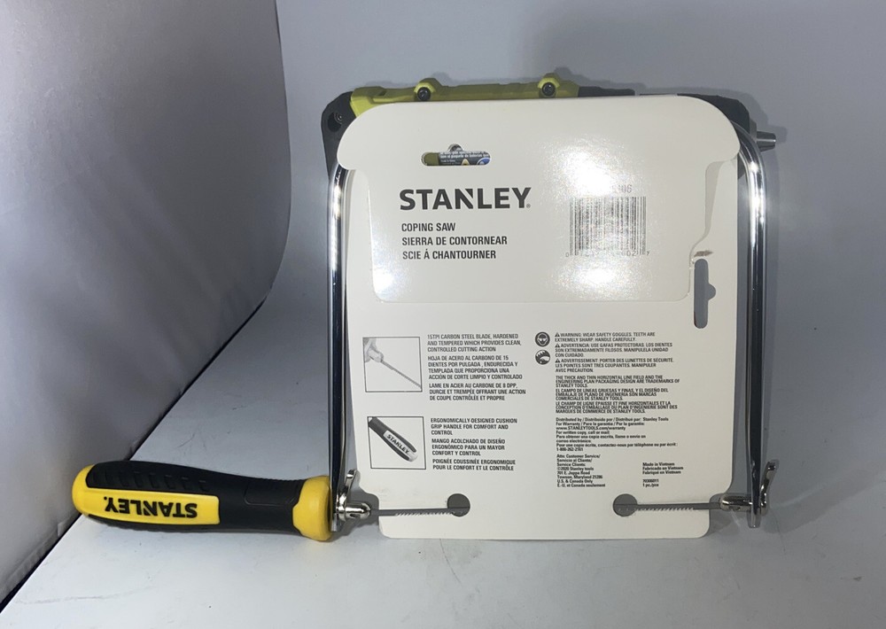 Stanley Fatmax 6-1/2" Cut Depth Coping Saw STHT15106