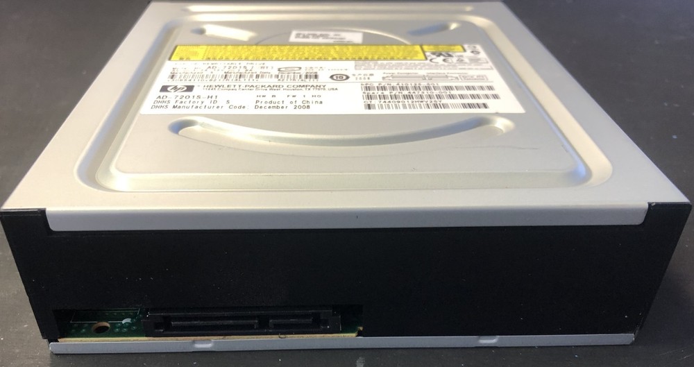 HP DVD/CD REWRITABLE DRIVE AD-7201S-H1 SATA