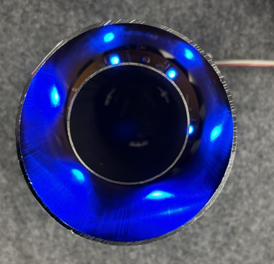 APC MUFFLER TIP INFERNO LED 7 COLORS
