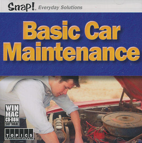BASIC CAR MAINTENANCE Auto Repair PC & Mac Software NEW