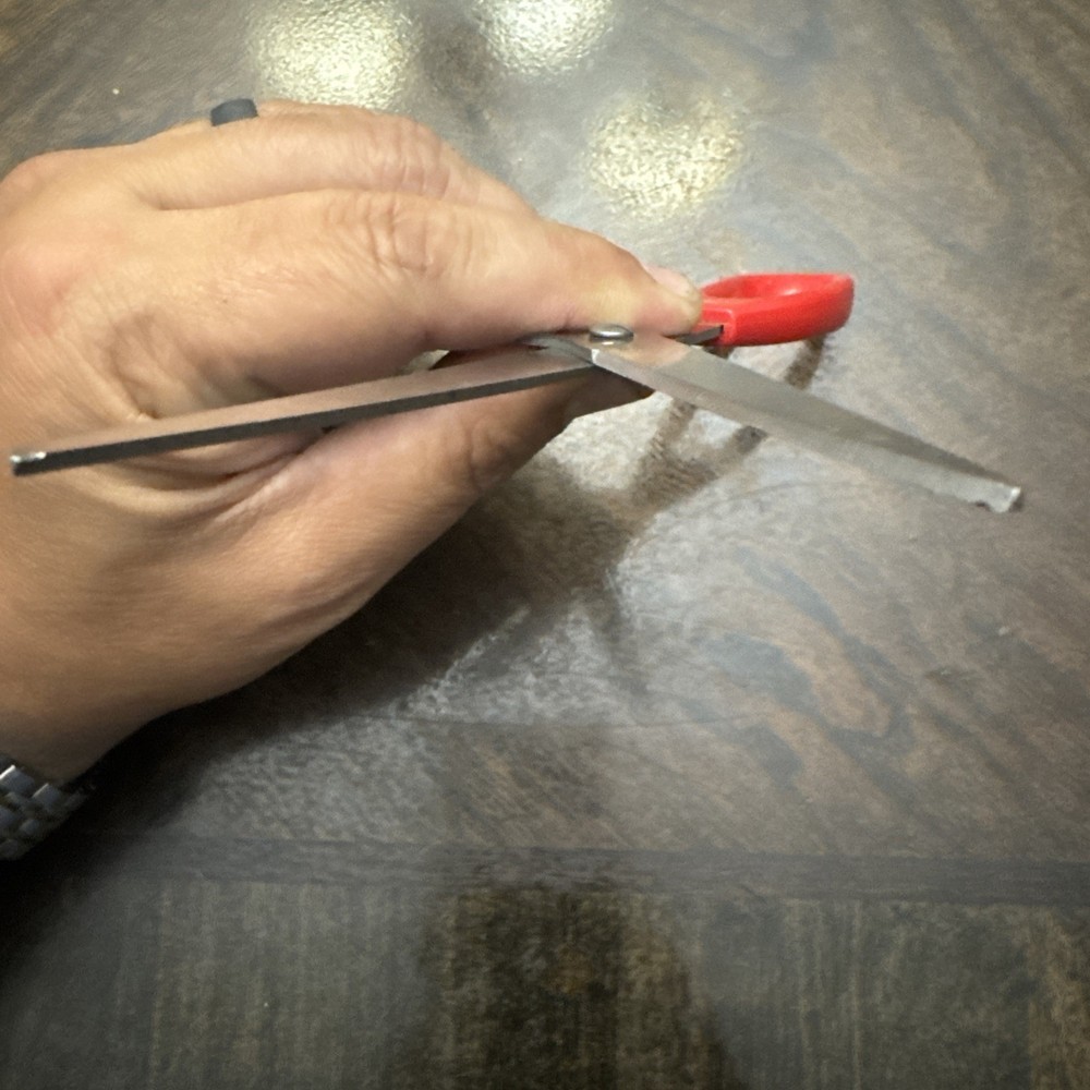 Vintage Comfortable High-Performance 8 Inch Red Scissors