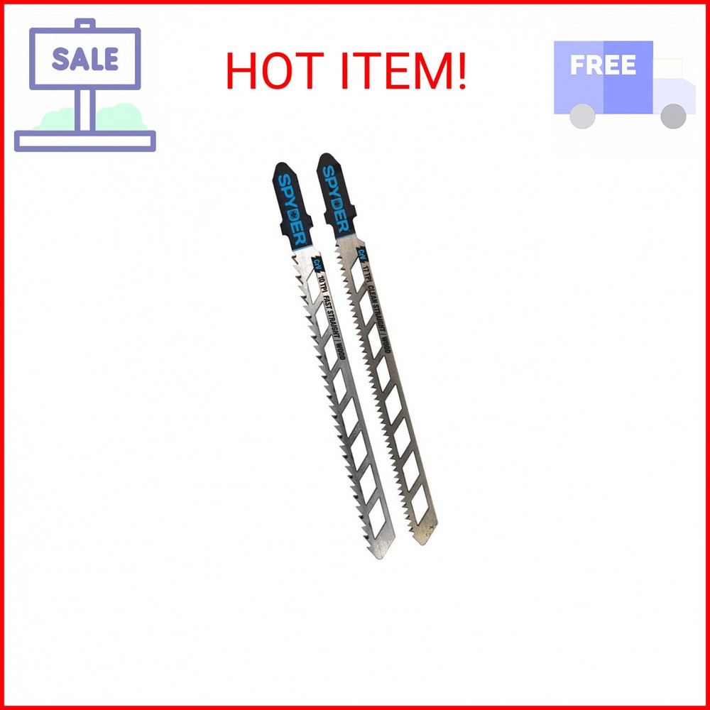 Jigsaw Blade, Steel, L 4in.